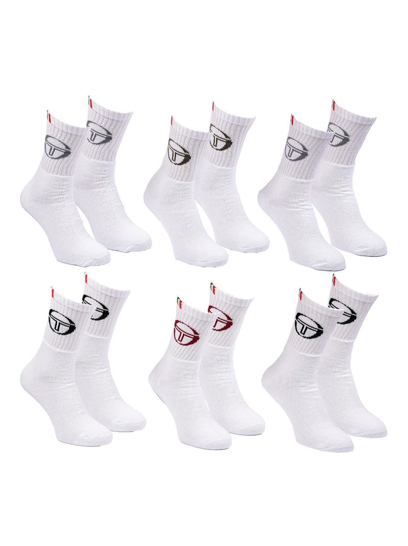 Sokken SPORT SERGIO TACCHINI - Set van 6 paar Multicolor - Kiabi