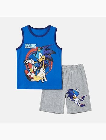 Sonic - Ensemble garçon débardeur et short