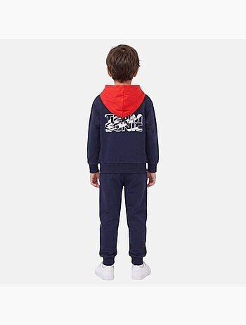 Sonic - ensemble sweat et pantalon de jogging imprimés, poche kangourou