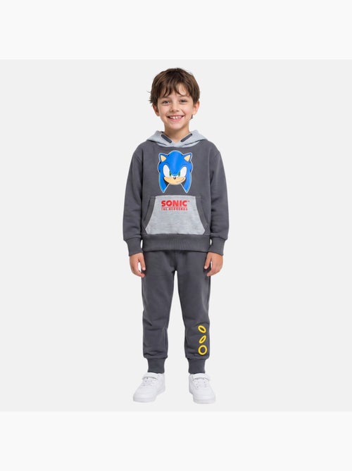 Sonic - ensemble sweat et pantalon de jogging imprimés, poche kangourou - Kiabi Sonic - ensemble sweat et pantalon de jogging imprimés, poche kangourou - Kiabi