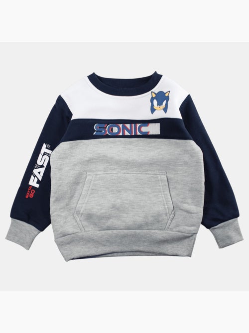 Sonic - Ensemble sweat et pantalon jogging garçon à imprimé - Kiabi Sonic - Ensemble sweat et pantalon jogging garçon à imprimé - Kiabi