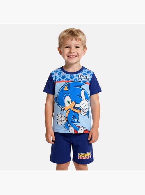 Sonic - Ensemble T-shirt et short avec personnage - Kiabi