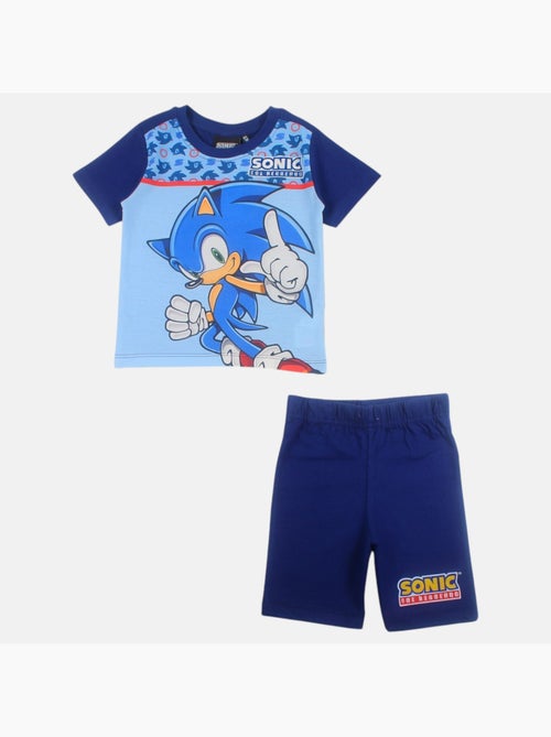 Sonic - Ensemble T-shirt et short avec personnage - Kiabi