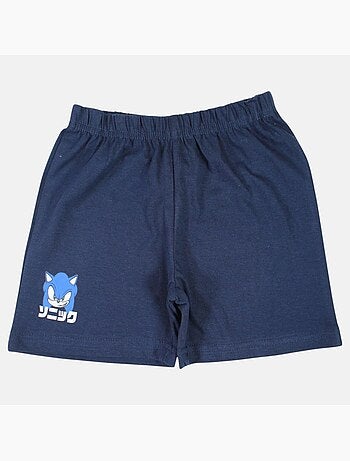 Sonic - Ensemble t-shirt et short garçon à motif