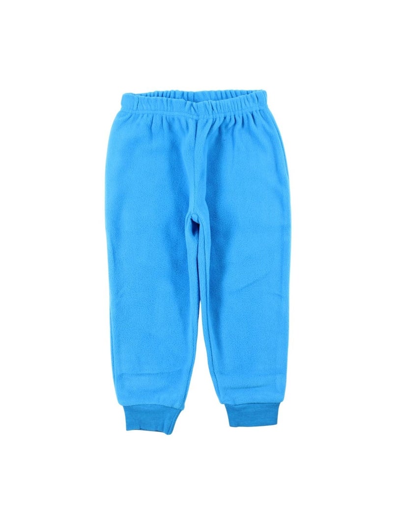 Sonic - Fleece pyjama jongen bedrukt Blauw - Kiabi