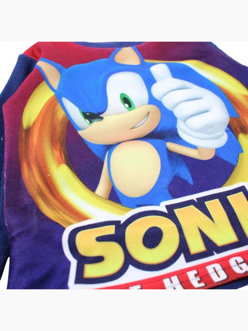Sonic - Fleece pyjama jongen bedrukt - Kiabi Sonic - Fleece pyjama jongen bedrukt - Kiabi