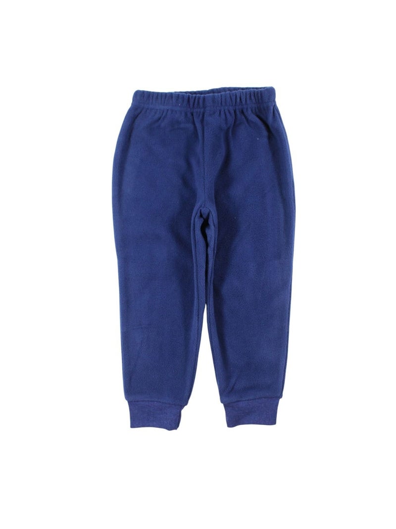 Sonic - Fleece pyjama jongen bedrukt Marineblauw - Kiabi