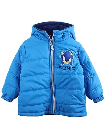 Sonic - Gewatteerde jas jongen met patroon