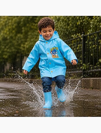 Sonic - Imperméable garçon à imprimé