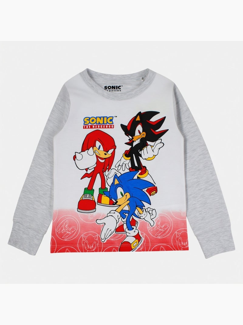 Sonic - pyjama garçon avec personnage Gris - Kiabi