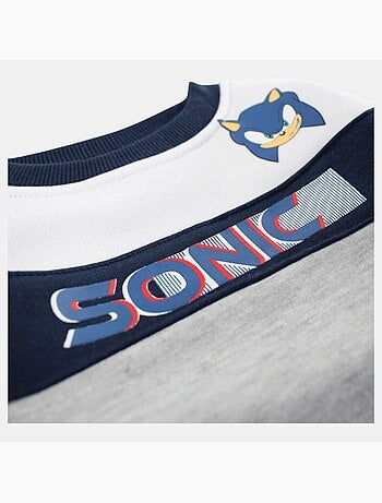 Sonic - Set sweater en joggingbroek jongen bedrukt