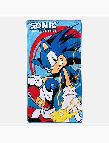 Sonic - Strandhanddoek voor kinderen