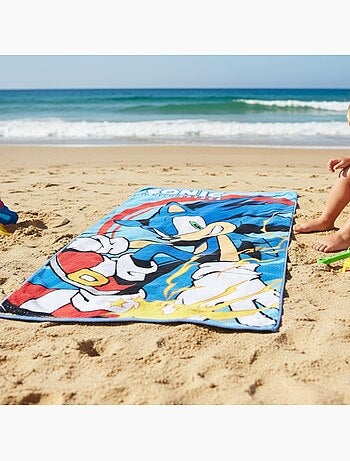 Sonic - Strandhanddoek voor kinderen