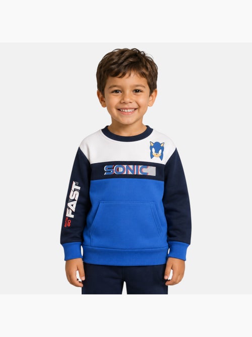 Sonic - Sweat garçon à motif - Kiabi