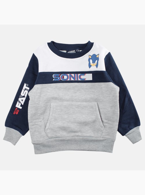 Sonic - Sweater jongen met patroon - Kiabi