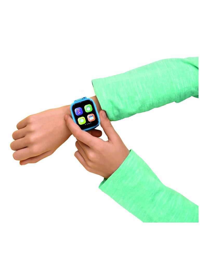 Sonic camera digitaal horloge met 8gb geheugenkaart Blauw - Kiabi