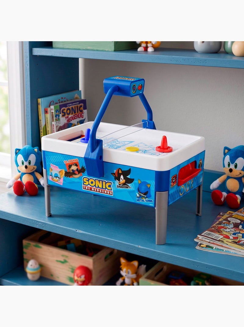 Sonic mini table de hockey sur air borne d'arcade 15x20x18 cm N/A - Kiabi
