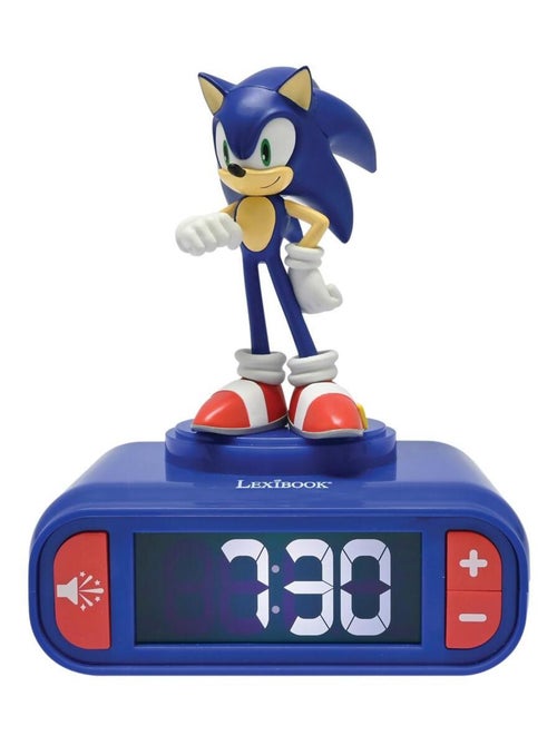 Sonic nachtlampje wekker met geluiden - Kiabi Sonic nachtlampje wekker met geluiden - Kiabi