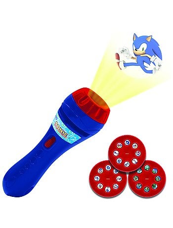 Sonic verhalenprojector en zaklamp