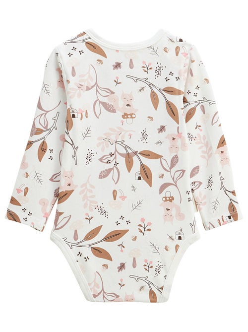 Sora 2-pack babyrompertjes met lange mouwen - Kiabi