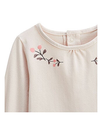 Sora 2-pack kinder T-shirts met lange mouwen