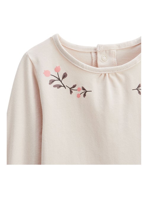 Sora 2-pack kinder T-shirts met lange mouwen - Kiabi