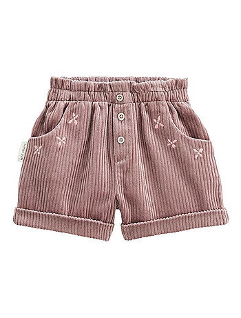 Sora kindershorts van corduroy