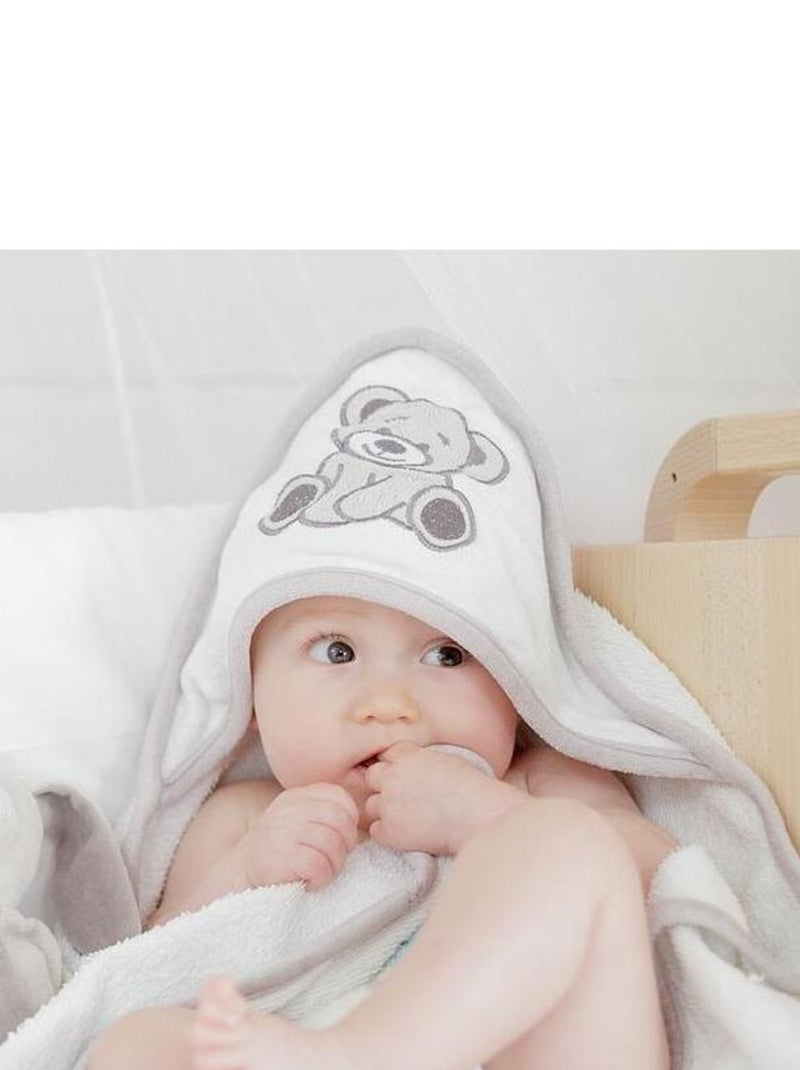 Sortie de bain bébé Blanc - Kiabi