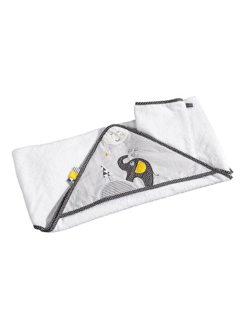 Sortie de bain et son gant en coton - sauthon - Kiabi Sortie de bain et son gant en coton - sauthon - Kiabi