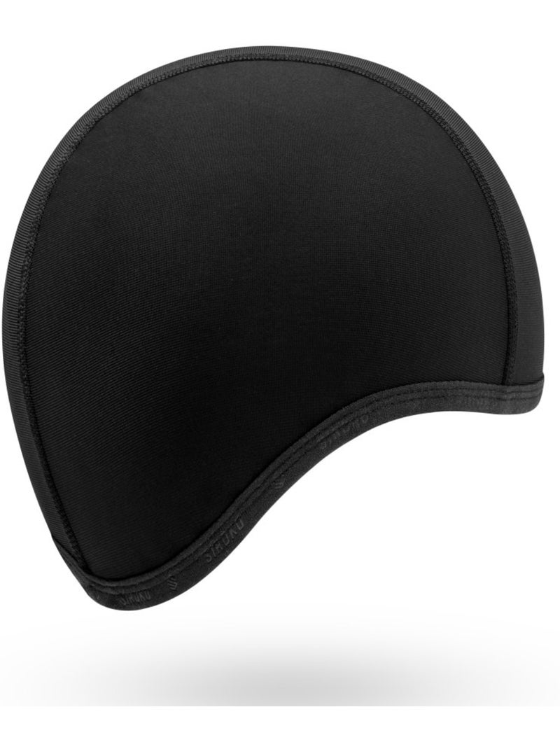 Sous-casque thermique vélo cyclisme homme et femme essential cap Noir - Kiabi