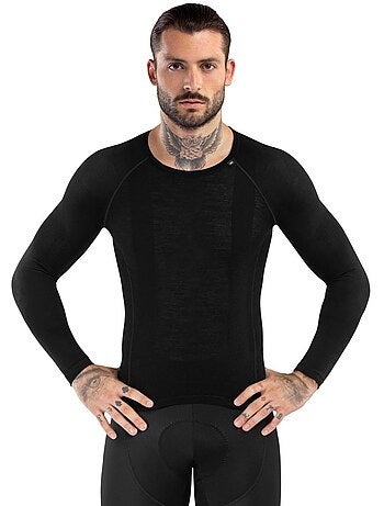 Sous-maillot vélo laine homme cyclisme homme srx typhoon