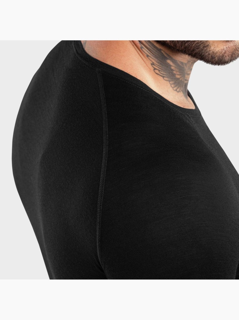 Sous-maillot vélo laine homme cyclisme homme srx typhoon Noir - Kiabi