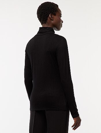 Sous-pull à col roulé et manches longues