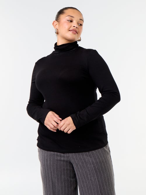 Sous-pull à couleur unie - Kiabi