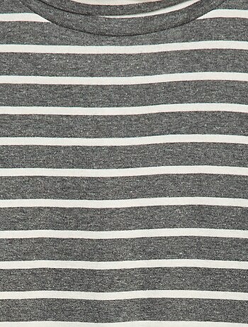 Sous-pull col roulé à rayures