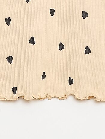 Sous pull col roulé en côte de coton