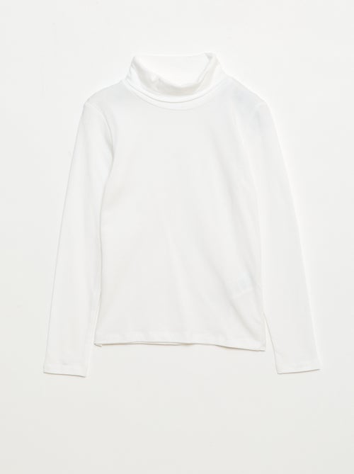 Sous-pull col roulé uni - Kiabi