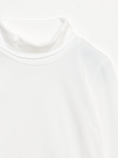 Sous-pull col roulé uni - Kiabi