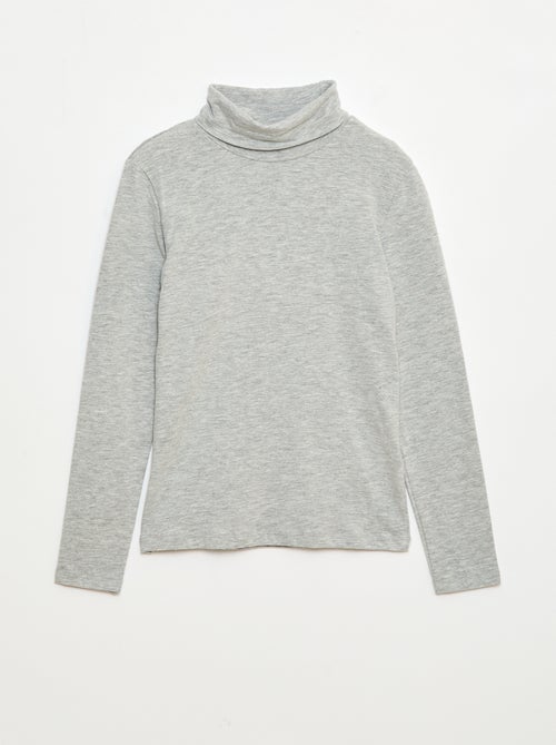 Sous-pull col roulé uni - Kiabi