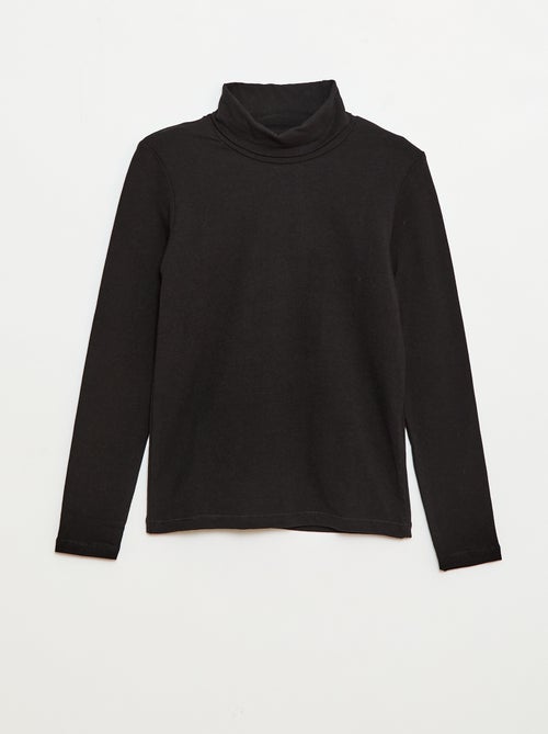 Sous-pull col roulé uni - Kiabi