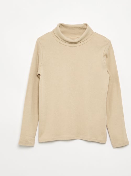 Sous-pull en maille côtelée - Kiabi Sous-pull en maille côtelée - Kiabi