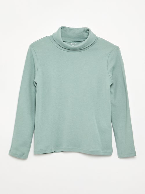 Sous-pull en maille côtelée - Kiabi Sous-pull en maille côtelée - Kiabi