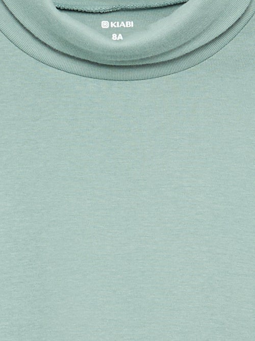 Sous-pull en maille côtelée - Kiabi Sous-pull en maille côtelée - Kiabi