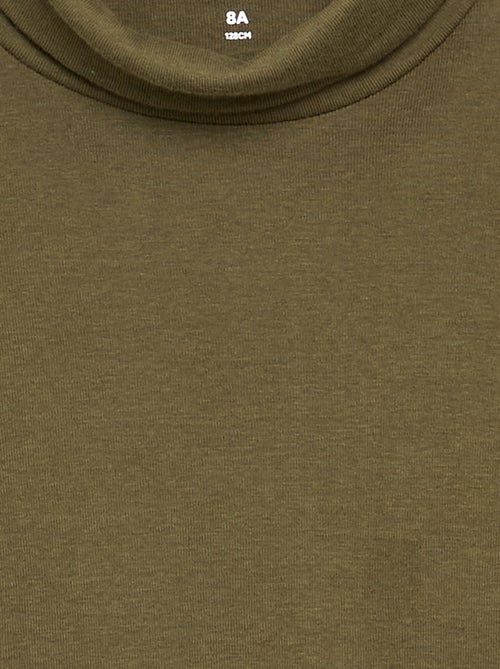 Sous-pull en maille côtelée - Kiabi Sous-pull en maille côtelée - Kiabi