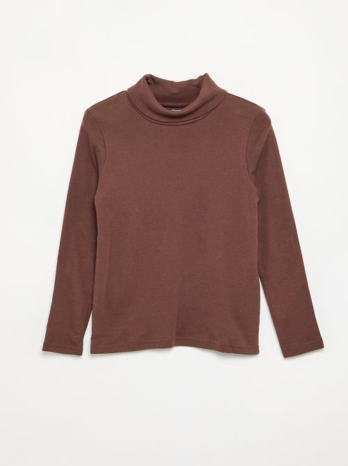 Sous-pull en maille côtelée - Kiabi Sous-pull en maille côtelée - Kiabi