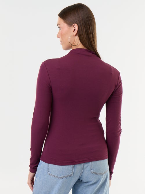 Sous-pull stretch à col roulé - Kiabi
