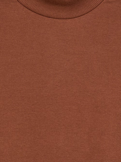 Sous-pull uni avec finitions ondulées - Kiabi Sous-pull uni avec finitions ondulées - Kiabi