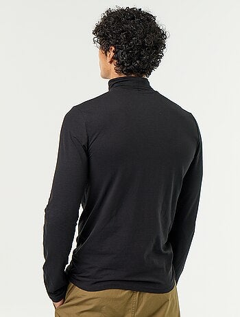 Sous-pull uni col roulé