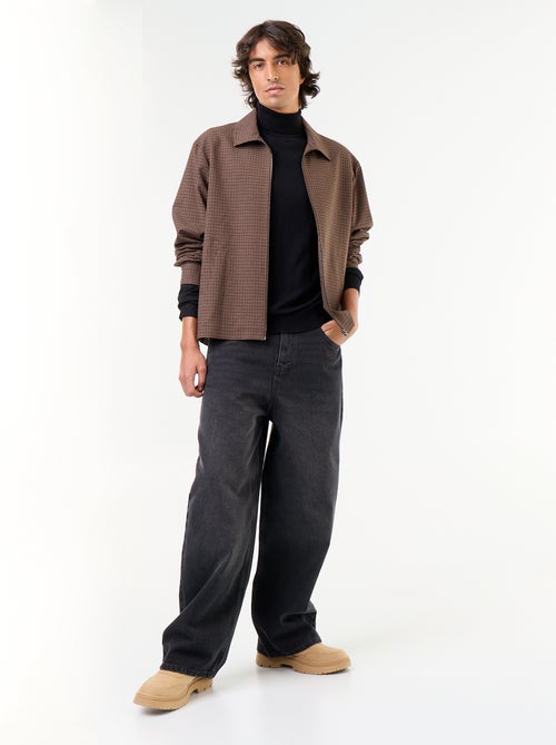 Sous-pull uni en maille fine jauge - Kiabi Sous-pull uni en maille fine jauge - Kiabi