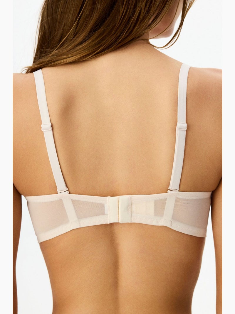 Soutien-gorge à armatures fisto penti Blanc cassé - Kiabi